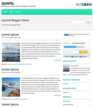 Quintelblogger template