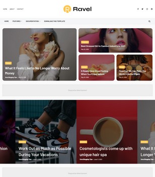 Ravelblogger template