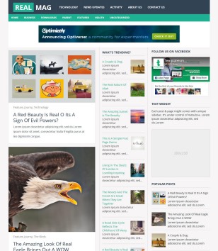 RealMag Responsiveblogger template