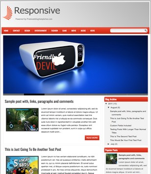 Responsiveblogger template