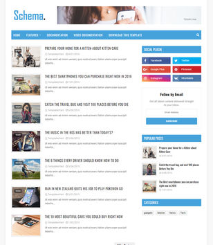 Responsoblogger template