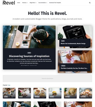 Revelblogger template
