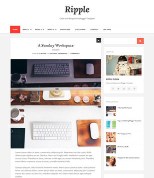 Rippleblogger template