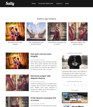 Sally Responsiveblogger template