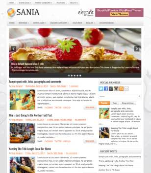 Sania Responsiveblogger template