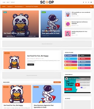 Scoopblogger template