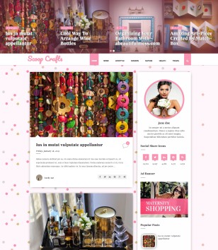 Scoop Crafts Pinkblogger template
