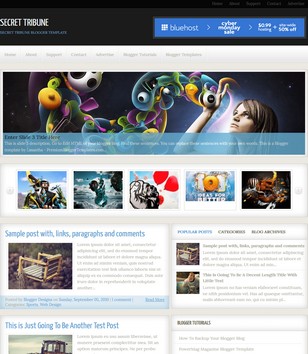 Secret Tribuneblogger template