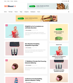 Seo Boostblogger template