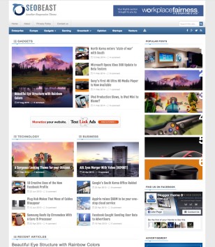 SeoBeastblogger template
