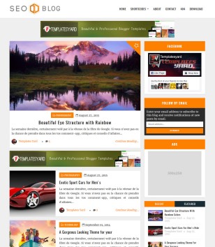 Seoblogblogger template