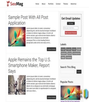 SeoMag Responsiveblogger template