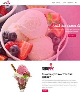 Shoppyblogger template