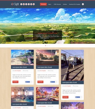 Sight Magazineblogger template