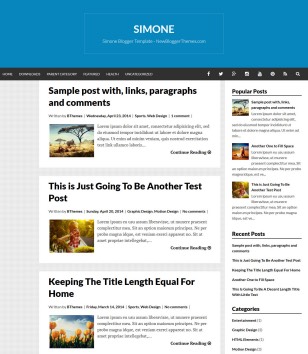 Simone Responsiveblogger template