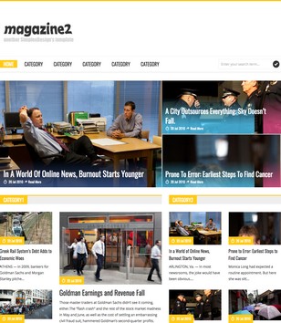simplex magazine v2blogger template