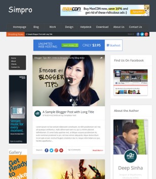 Simpro Responsiveblogger template