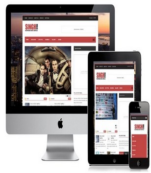Singh Mag Responsiveblogger template