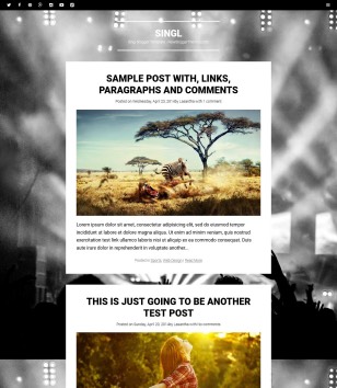 Singl Responsiveblogger template