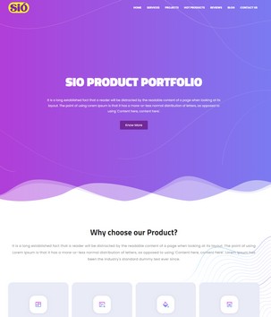 Sioblogger template