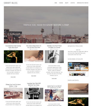 Smart Blogblogger template