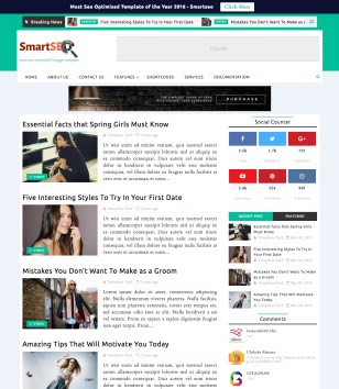 Smart Seoblogger template