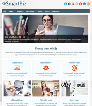 SmartBizblogger template