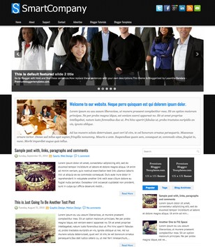 SmartCompanyblogger template