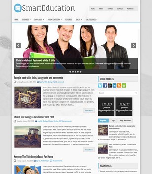 SmartEducationblogger template