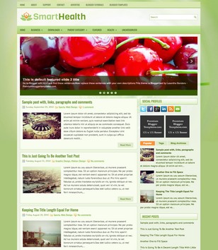 SmartHealth Greenblogger template