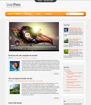 SmartPressblogger template
