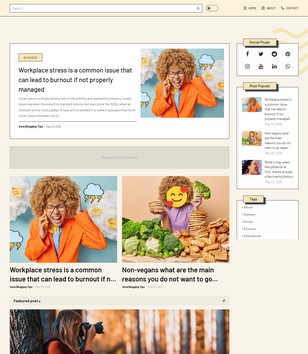 Sofyblogger template