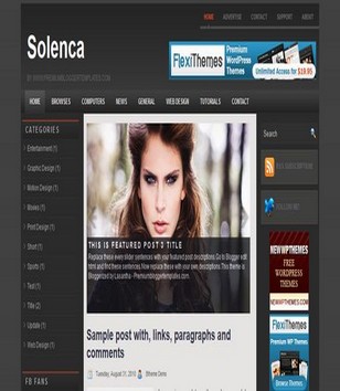 Solencablogger template