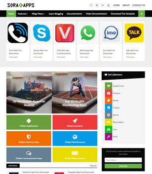 Sora Appblogger template
