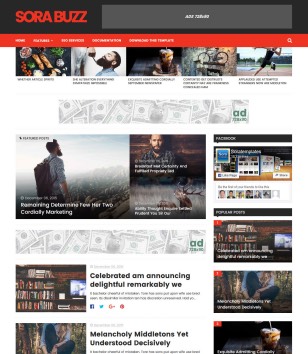 Sora Buzzblogger template