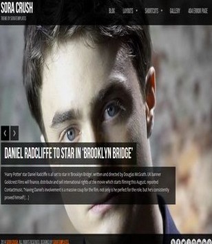 Sora Crush Responsiveblogger template