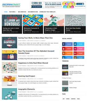 Sora Fast Loadingblogger template
