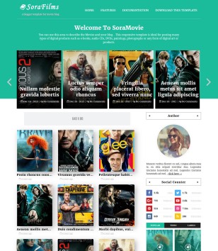 Sora Filmsblogger template