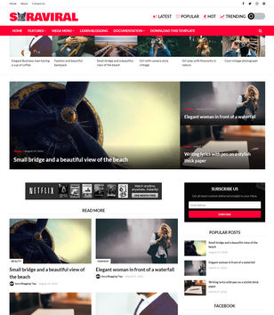 Sora Viralblogger template