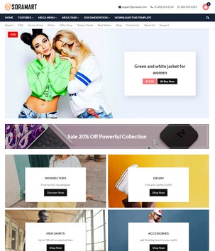 SoraMartblogger template