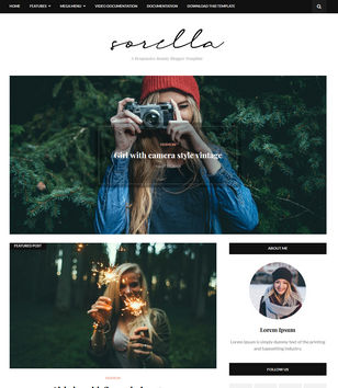 Sorella Beautyblogger template
