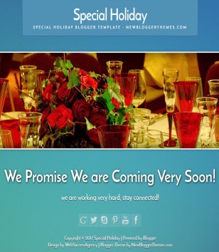 Special Holiday Responsiveblogger template