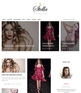 Stella Cleanblogger template