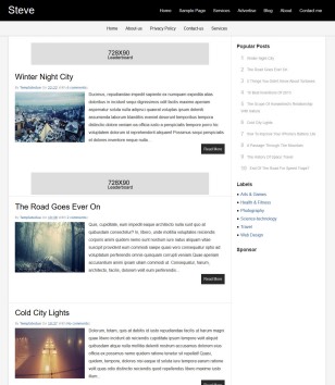 Steve Responsiveblogger template