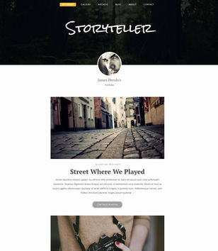 Storyteller Responsiveblogger template