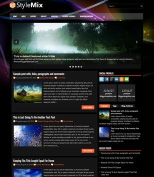 StyleMix Darkblogger template