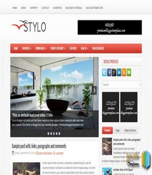 Stylo Responsiveblogger template