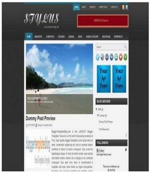 Stylusblogger template