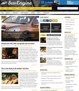 SuvEngine Carsblogger template