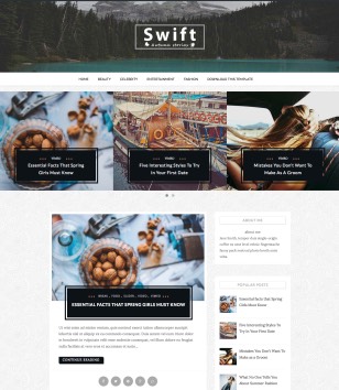 Swiftblogger template